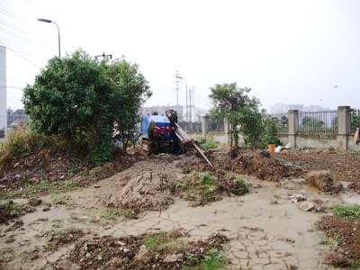 安徽自来水施工现场