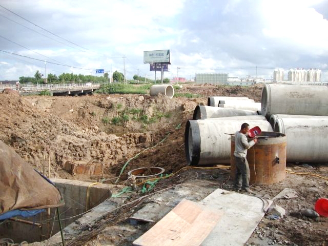 胶州市云溪河综合治理污水管网工程