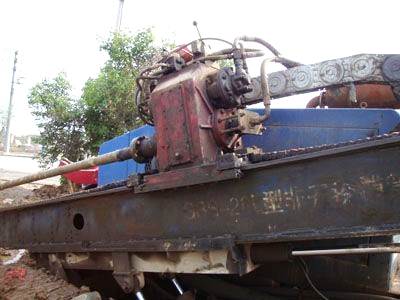 安徽自来水施工现场