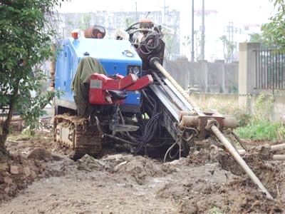 安徽自来水施工现场