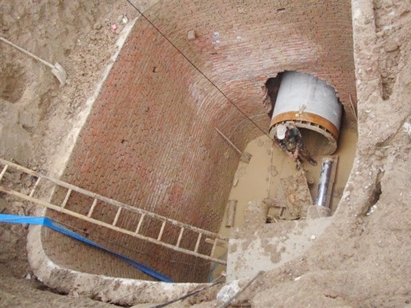 D1200土压顶管现场